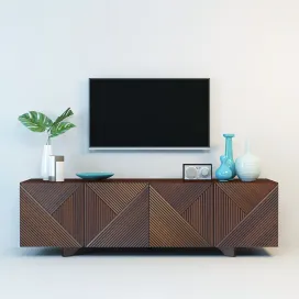 West elm media console